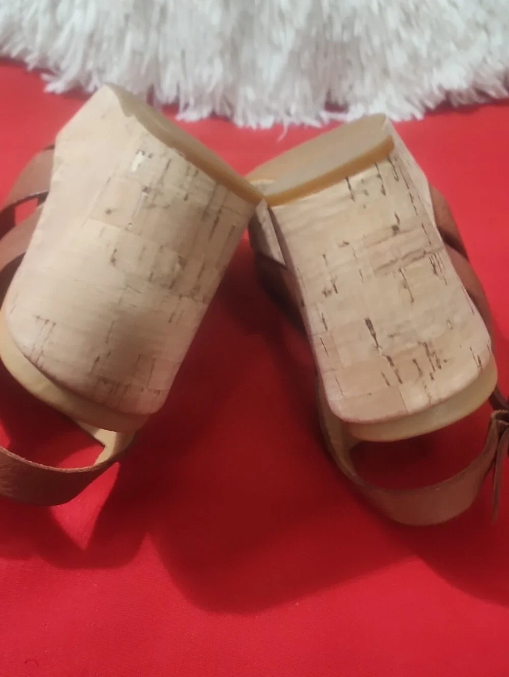 Kork-Ease Ashcroft Leather Wedges Sandals